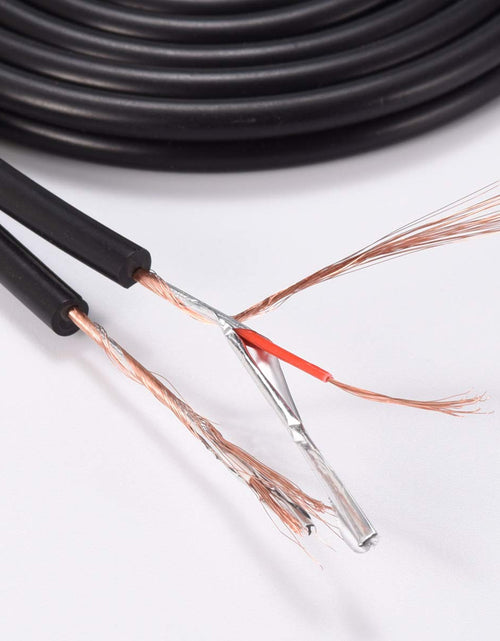 Load image into Gallery viewer, GHWL 2 RCA Extension Cable,Gold Plated 2 RCA Male to Female Stereo Audio Extension Cable (50Ft)
