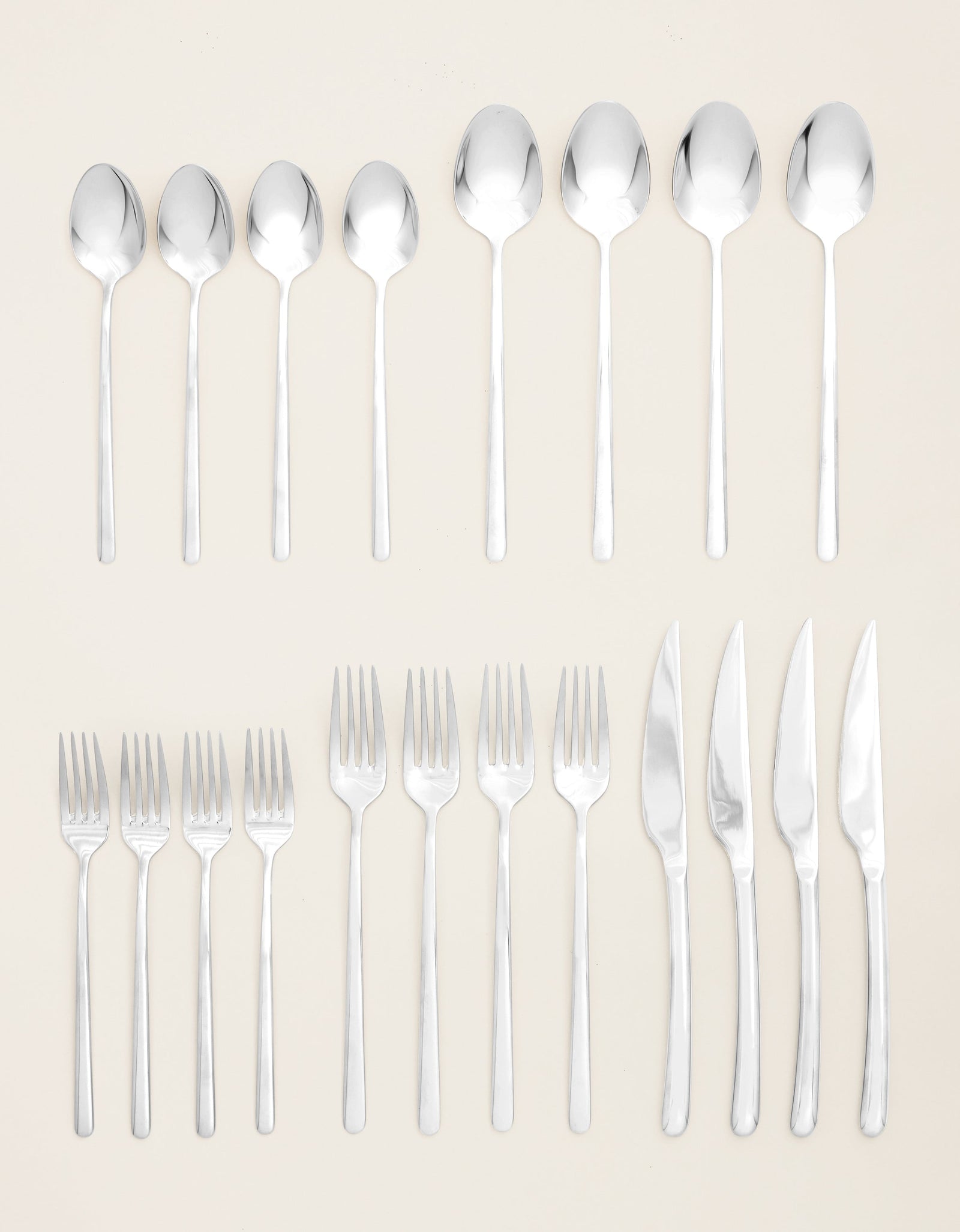 Emilia Mirror 20-Piece Flatware Set