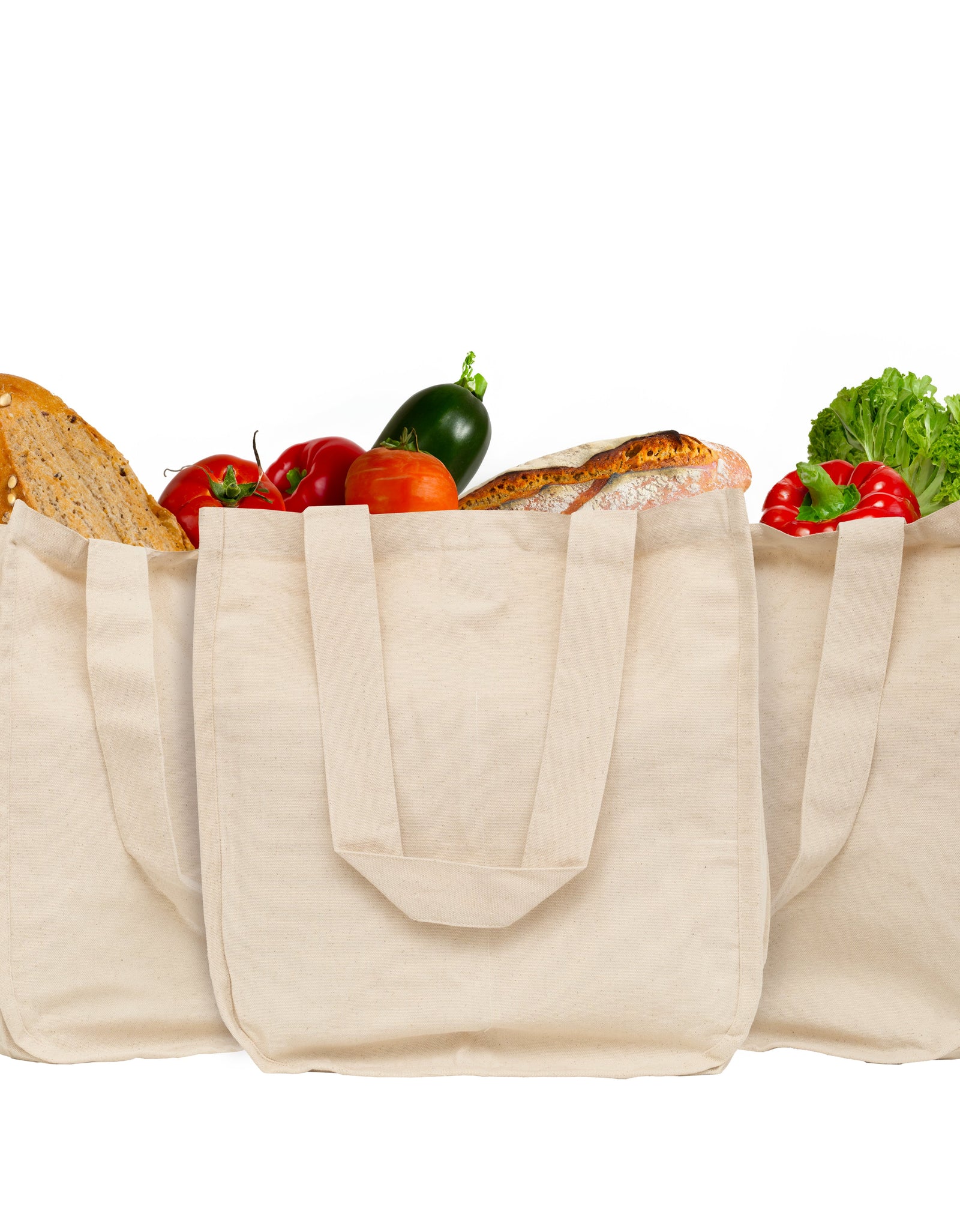 Canvas Grocery Tote Bags