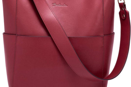 Valentines Day  Women'S Leather Designer Handbags Tote Purses Shoulder Bucket Bags