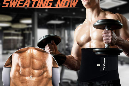 Waist Trimmer for Women & Mens Waist Trainer Sweat Belt plus Size, Upgraded