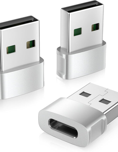 Load image into Gallery viewer, for Iphone 17 16 Car Charger Adapter 3Pack,Usb Male to USB C Female Adapter,Type C Cable Converter for Apple Air 16E 15 Pro Max Plus,Iwatch 11 10,Airpods Pro 3,Ipad Mini,Samsung Galaxy S25
