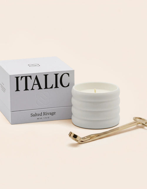 Load image into Gallery viewer, Ceramic Candle &amp; Wick Trimmer Set
