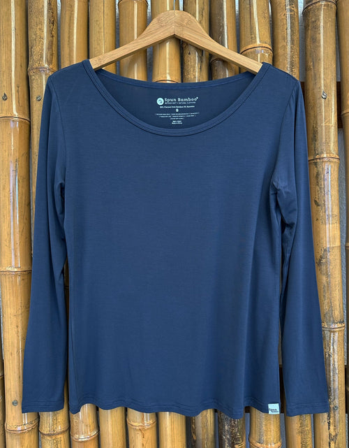 Load image into Gallery viewer, Women's Bamboo Lounge Long Sleeve T-Shirt
