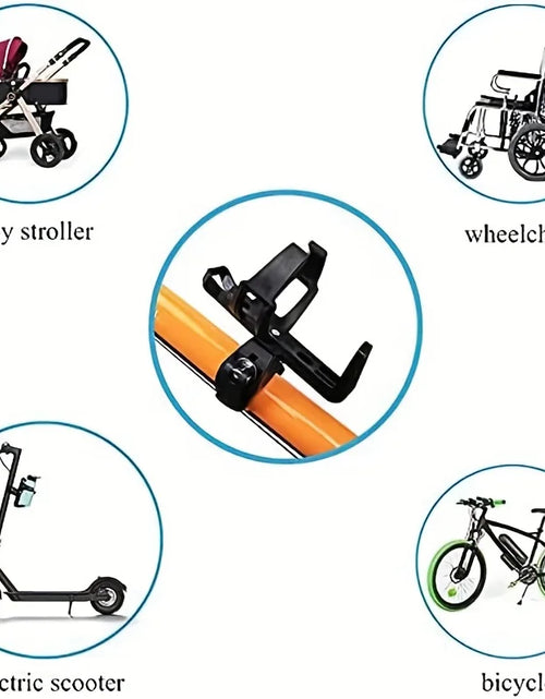 Load image into Gallery viewer, 1pc 360 Degree Rotating Bicycle Water Bottle Holder for Mountain Bikes, Electric Scooters, and More - Securely Holds Your Drink
