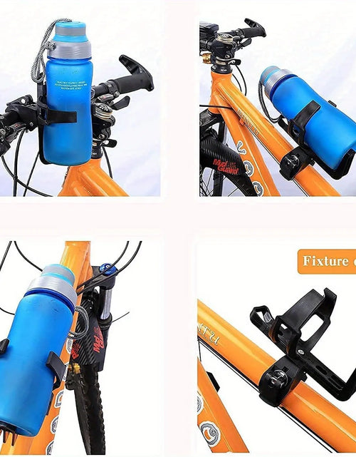 Load image into Gallery viewer, 1pc 360 Degree Rotating Bicycle Water Bottle Holder for Mountain Bikes, Electric Scooters, and More - Securely Holds Your Drink
