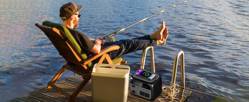 Load image into Gallery viewer, CTOLITY AP400 500W 2400W Portable Power Station 345Wh 2048Wh Charging Station 110V LiFePo4 Battery AC Energy Storage Camping RV
