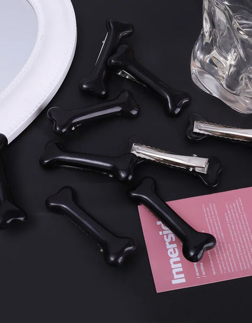 Load image into Gallery viewer, White Bone Hair Clip Cute Cartoon Bobby Pin Girl Fashion Dog Bones Decoration Small Hairpins Barrettes Y2K Accessories Wholesale
