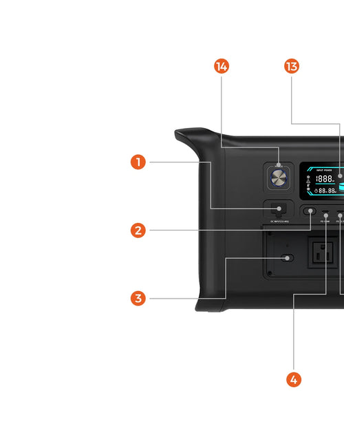 Load image into Gallery viewer, CTOLITY AP400 500W 2400W Portable Power Station 345Wh 2048Wh Charging Station 110V LiFePo4 Battery AC Energy Storage Camping RV
