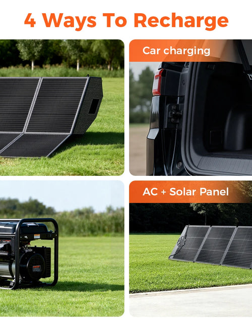 Load image into Gallery viewer, CTOLITY AP400 500W 2400W Portable Power Station 345Wh 2048Wh Charging Station 110V LiFePo4 Battery AC Energy Storage Camping RV
