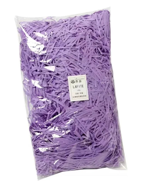 Load image into Gallery viewer, 20/50g Glitter Raffia Paper Shreds Filler for Packing and Empty Basket And Christmas Wrapping Gift Basket Packaging Filling

