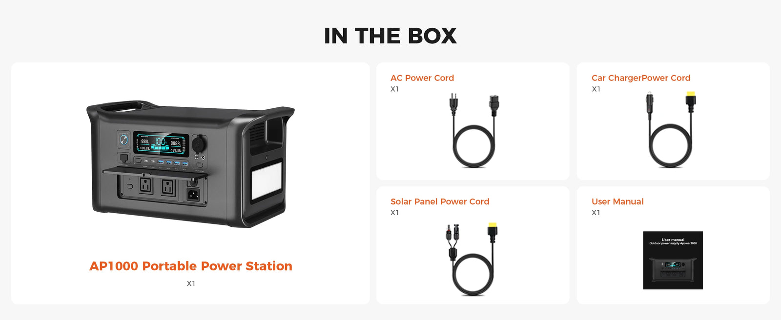 CTOLITY AP400 500W 2400W Portable Power Station 345Wh 2048Wh Charging Station 110V LiFePo4 Battery AC Energy Storage Camping RV
