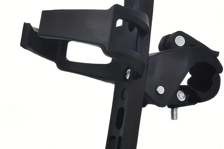 1pc 360 Degree Rotating Bicycle Water Bottle Holder for Mountain Bikes, Electric Scooters, and More - Securely Holds Your Drink