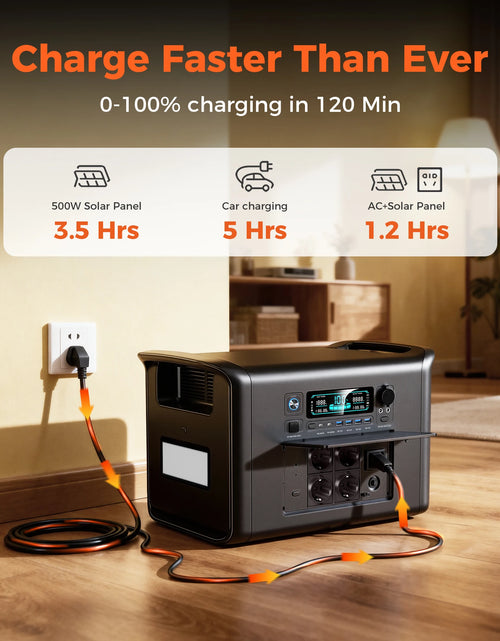 Load image into Gallery viewer, CTOLITY AP400 500W 2400W Portable Power Station 345Wh 2048Wh Charging Station 110V LiFePo4 Battery AC Energy Storage Camping RV
