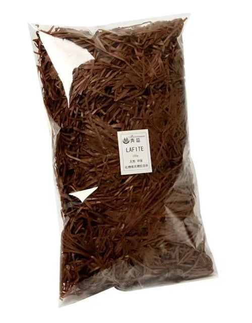 Load image into Gallery viewer, 20/50g Glitter Raffia Paper Shreds Filler for Packing and Empty Basket And Christmas Wrapping Gift Basket Packaging Filling
