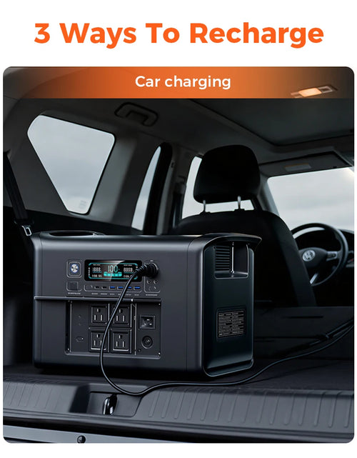 Load image into Gallery viewer, CTOLITY AP400 500W 2400W Portable Power Station 345Wh 2048Wh Charging Station 110V LiFePo4 Battery AC Energy Storage Camping RV
