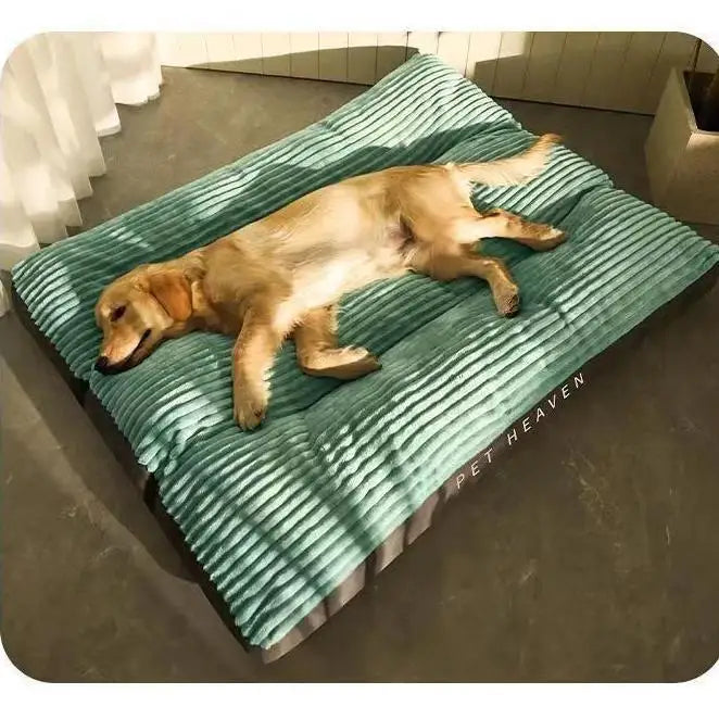 XXL Dog Bed Kennel Extra Thickened Deluxe Dog Bed Kennel - Pet Bed, Anti-bite, Anti-dirt, Soft and Comfortable, Four-season Use,