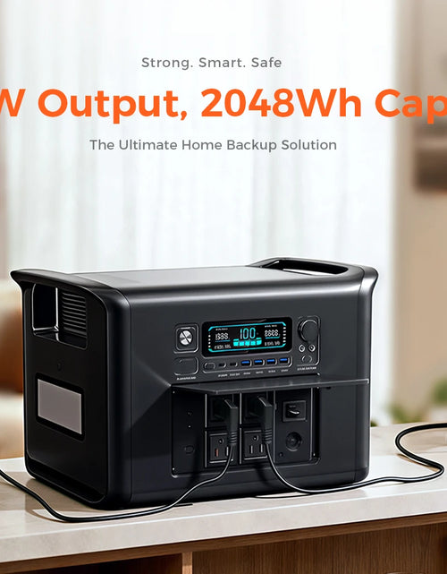 Load image into Gallery viewer, CTOLITY AP400 500W 2400W Portable Power Station 345Wh 2048Wh Charging Station 110V LiFePo4 Battery AC Energy Storage Camping RV
