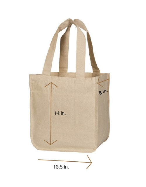 Load image into Gallery viewer, Canvas Grocery Tote Bags
