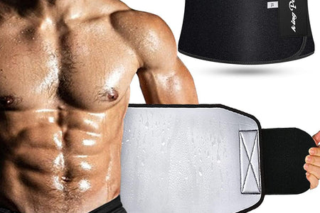 Waist Trimmer for Women & Mens Waist Trainer Sweat Belt plus Size, Upgraded