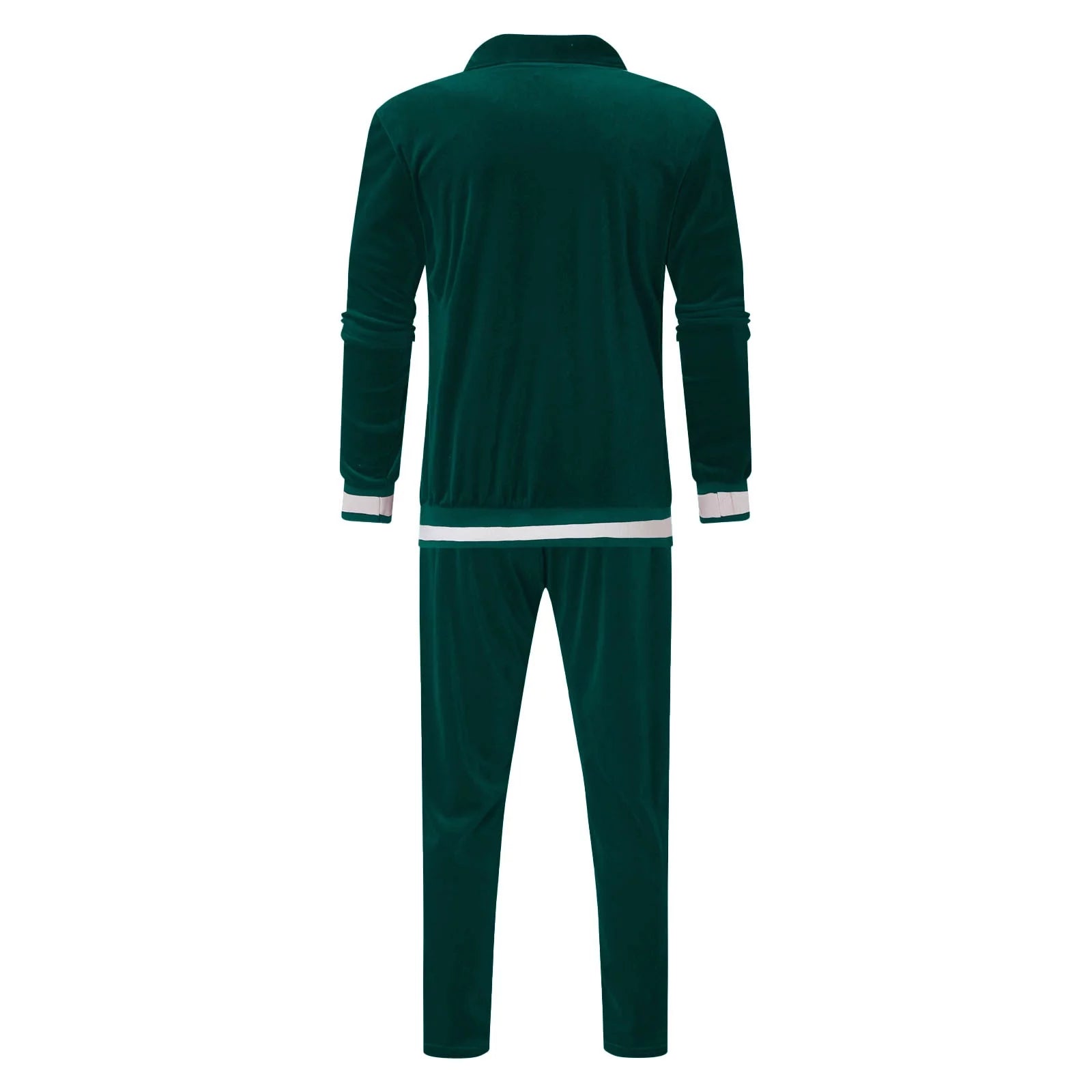 Men'S Tracksuit Full Zip Hooded Sweatshirt Sets Matching Wide Leg Cargo Pants 2 Piece Outfit Brown,Xl