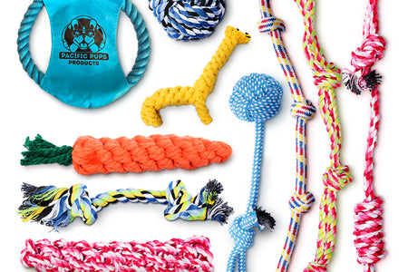 Dog Rope Toys for Small & Medium Dogs Dog Toy Pack of 11 Puppy Teething Toys