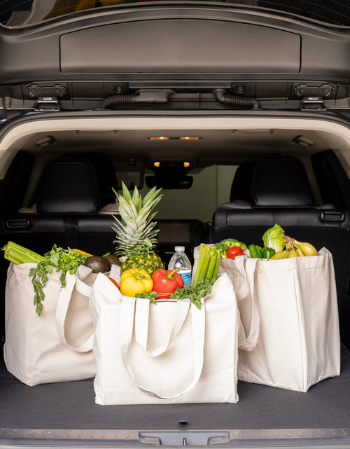 Load image into Gallery viewer, Canvas Jumbo Tote Bag

