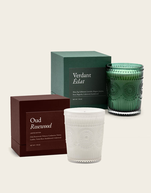 Load image into Gallery viewer, Noir Swiss Scented Glass Candle

