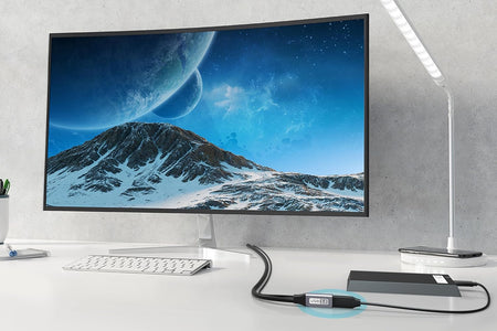 USB 3.0 Extension Cable (32FT - 10M, Active, 5 Gbps, Type a Male to Female Adapter Cord) - Long USB Repeater Extender for VR Headset, Printer, Hard Drive, Flash Drive, Keyboard, Mouse, Xbox