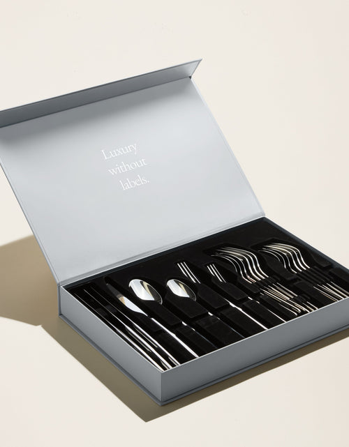 Load image into Gallery viewer, Emilia Mirror 20-Piece Flatware Set
