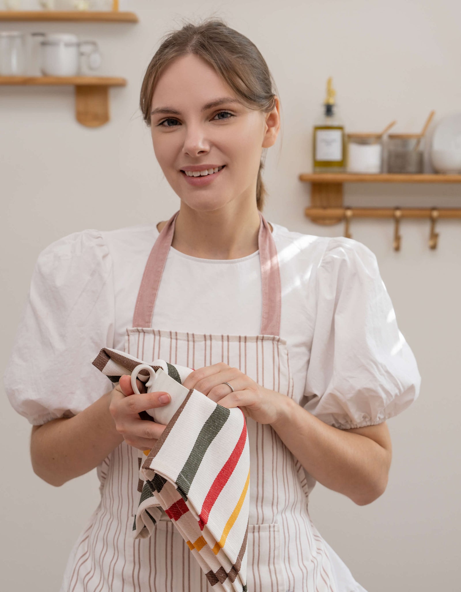 Striped Kitchen Towels