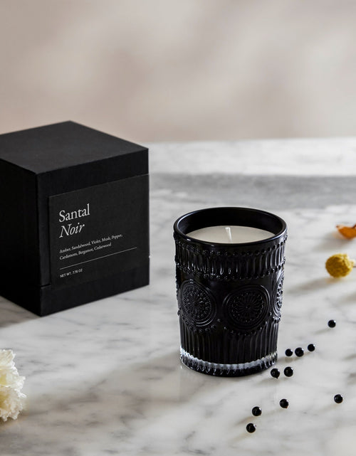 Load image into Gallery viewer, Noir Swiss Scented Glass Candle
