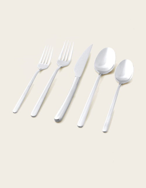 Load image into Gallery viewer, Emilia Mirror 20-Piece Flatware Set
