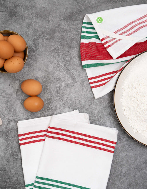 Load image into Gallery viewer, Striped Kitchen Towels
